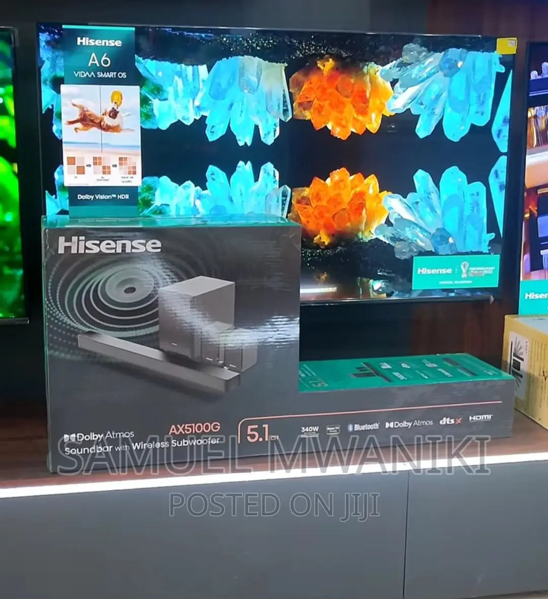 Hisense AX5100G 5.1ch Soundbar 340 Watts