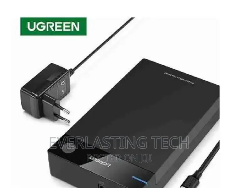 .UGREEN USB 3.0 3.5"/2.5" Hard Drive Enclosure With UK Power