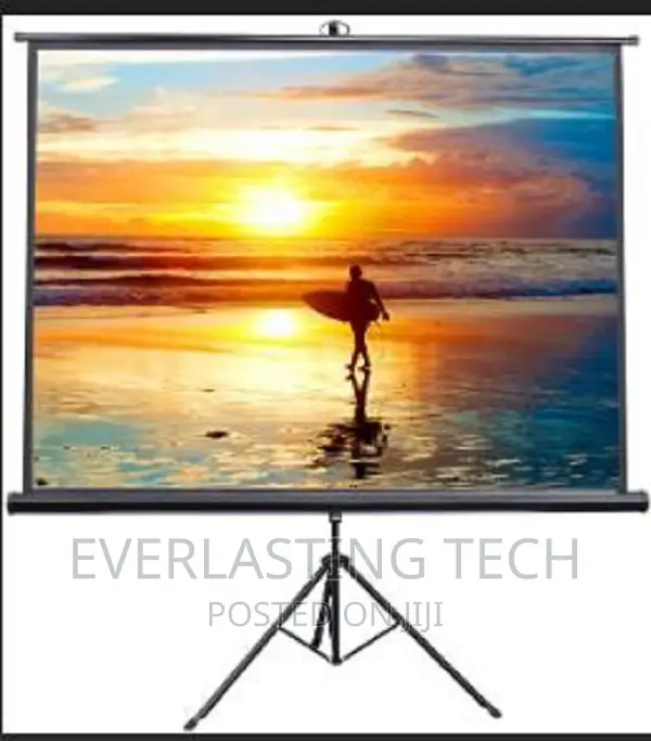 Techcom Tc-TPS-2180 Tripod Projector Screen 180 X 180