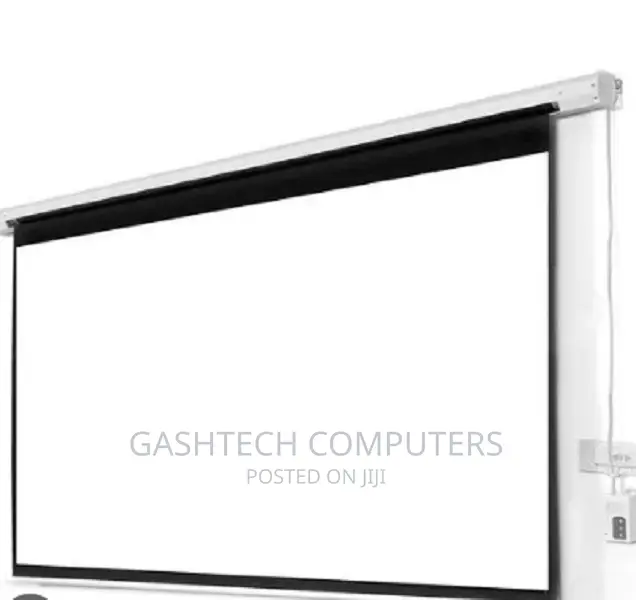 Auto Electric Projector Screen 300 X 300
