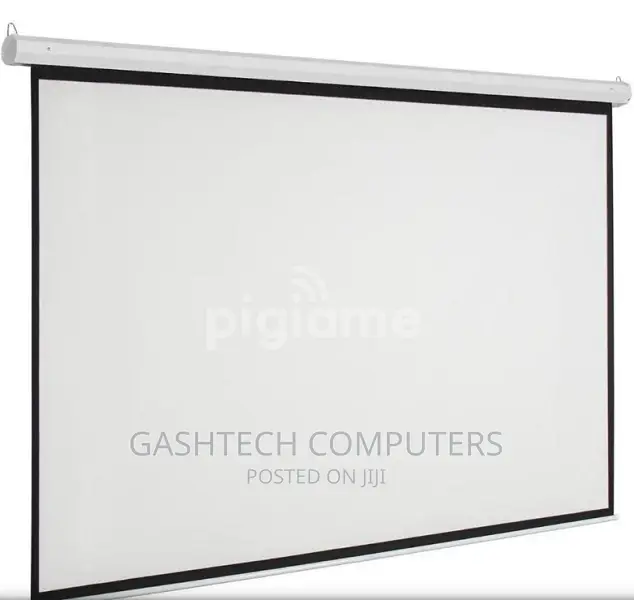 Auto Electric Projector Screen 300 X 300