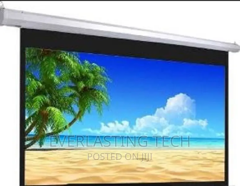 .Techcom Tc-Aps-3200 Auto Electric Projector Screen 200 X 20