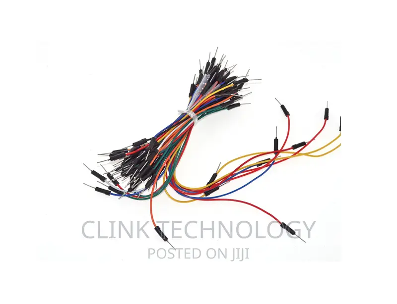 65pcs 1-Pin Male to Male Breadboard Jumper Cable Wire 25cm