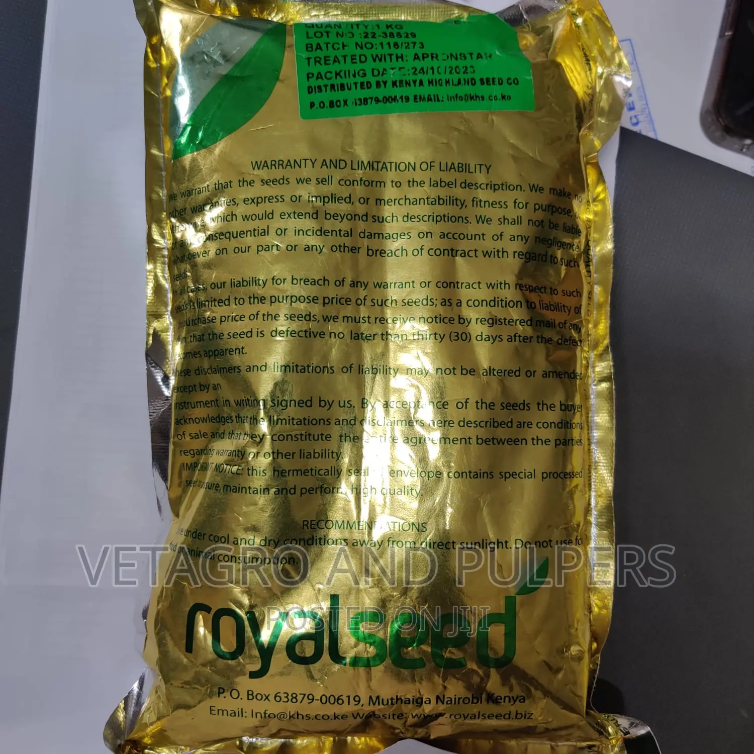 Royal Seedpea Italian Wonder (Minji)