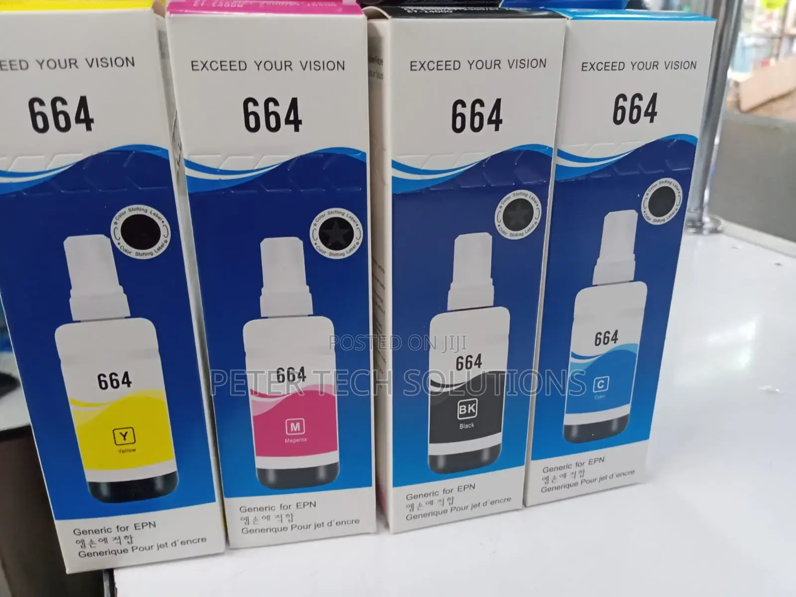 Epson 664 Ink 70ml 4 Colors ORIGINAL