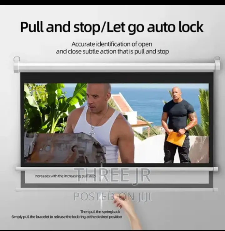 We Have Restocked Projection Screens at Affordable Costs