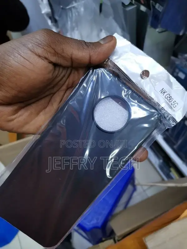 TPU Cover for Nokia G50, Black Flexible Silicone Slim Fit So