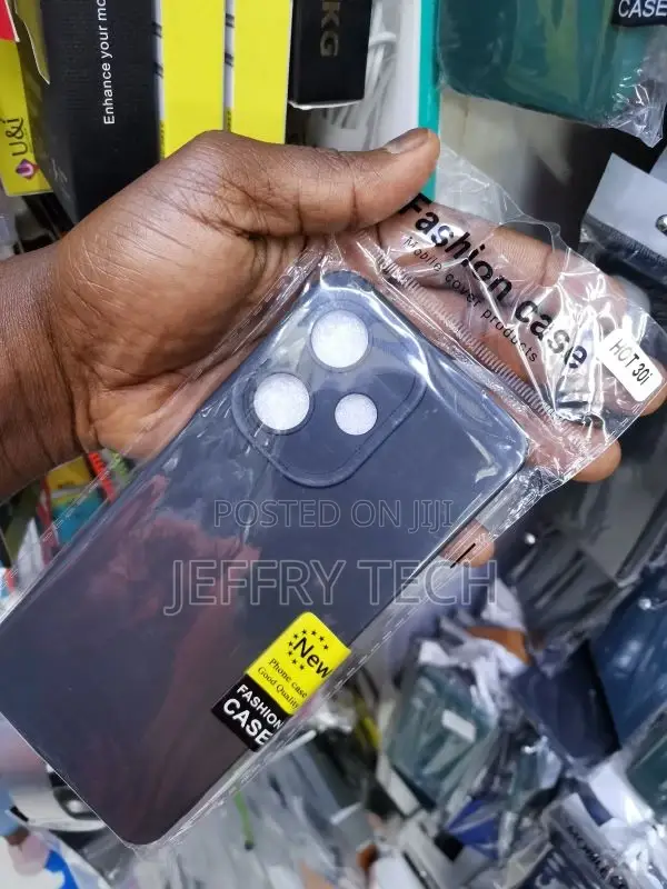TPU Cover for Infinix Hot 30i 5G, Black Flexible Silicone