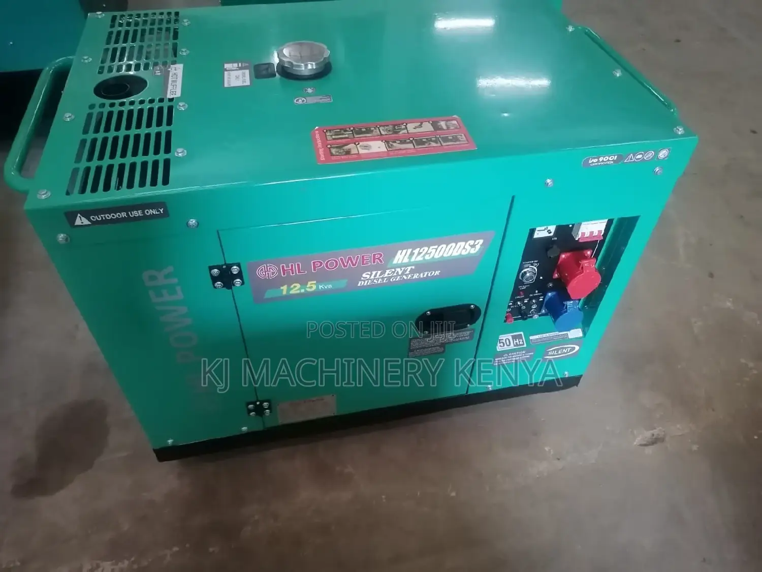12.5kilovolt Amperes Diesel 3phase Generator -Quality