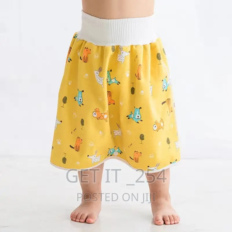 Kids Waterproof Skirt /Clipped Short Mackintosh In 2 Size