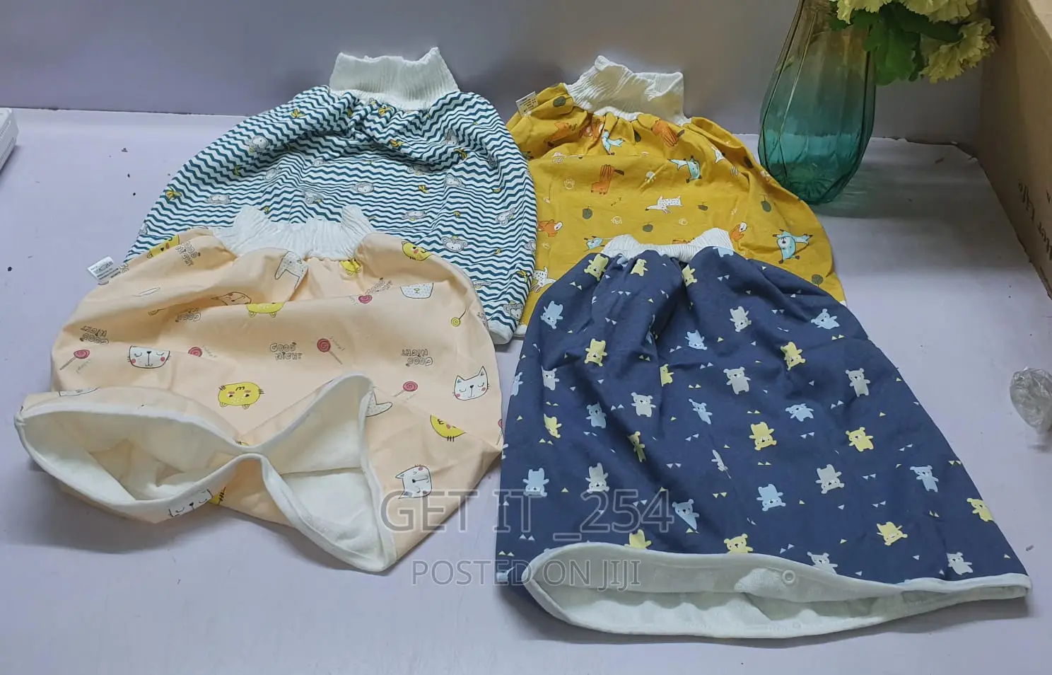Kids Waterproof Skirt /Clipped Short Mackintosh In 2 Size