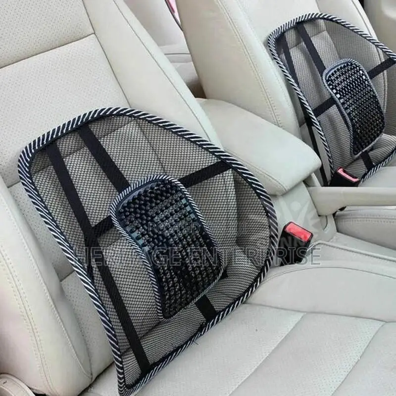 Car Seat and Office Chair Back Rest Mesh Support