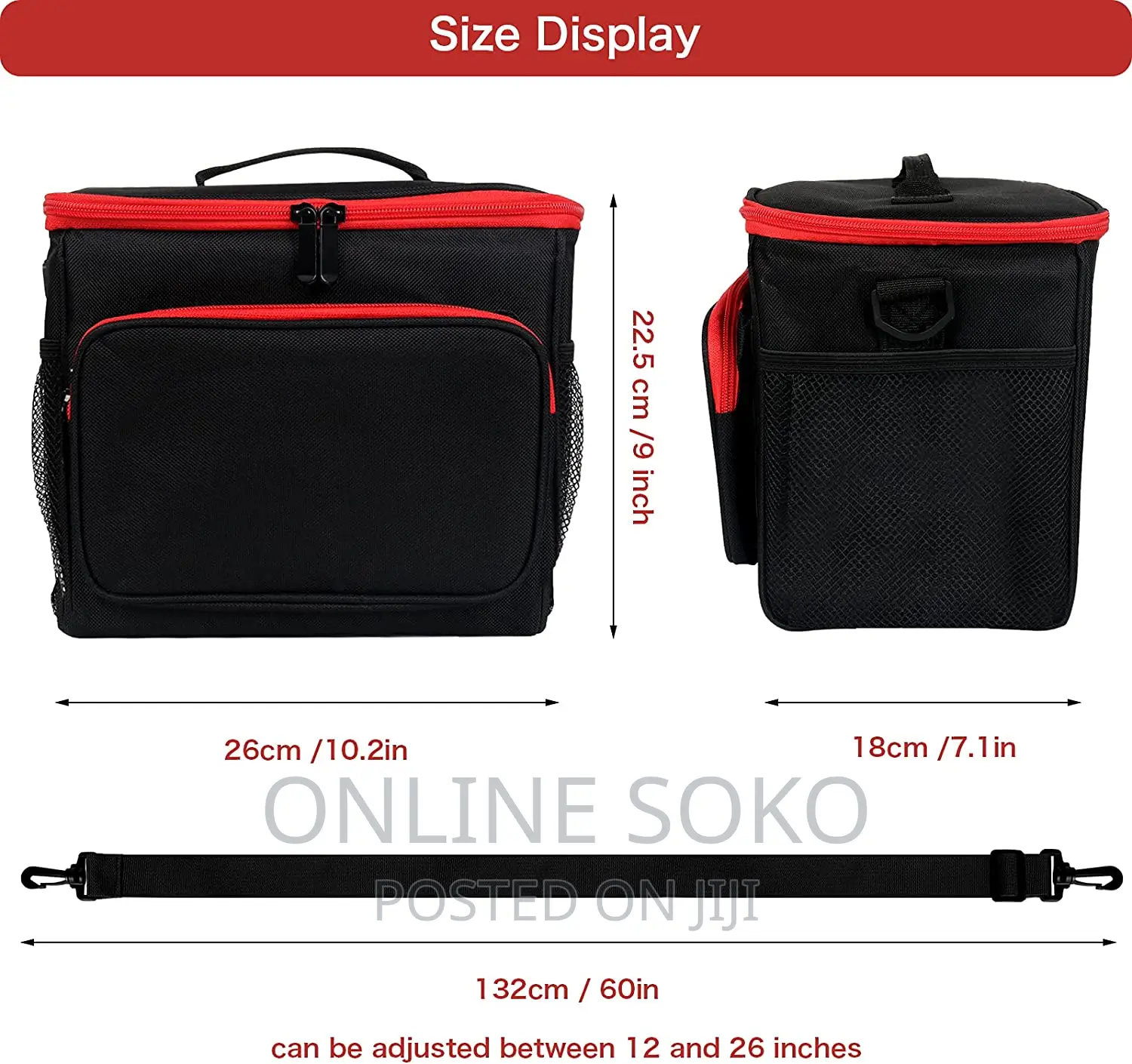 Men Women Portable Thermal Insulated Cooler Food Lunch Bags