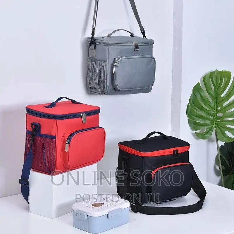 Men Women Portable Thermal Insulated Cooler Food Lunch Bags