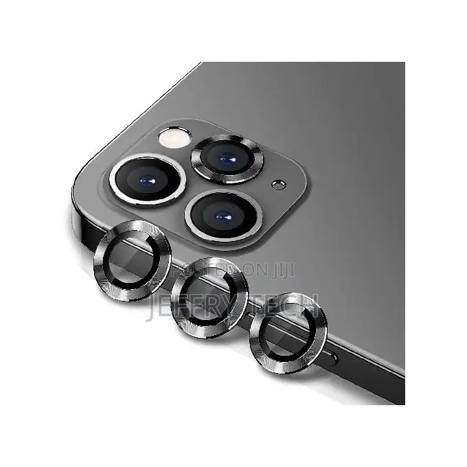 Camera Lens Protector for iPhone 12 Pro Max 6.7 Inch Black