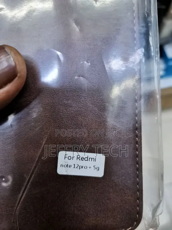 Leather Phone Flip Cover for Xiaomi Redmi Note 12 Pro Plus