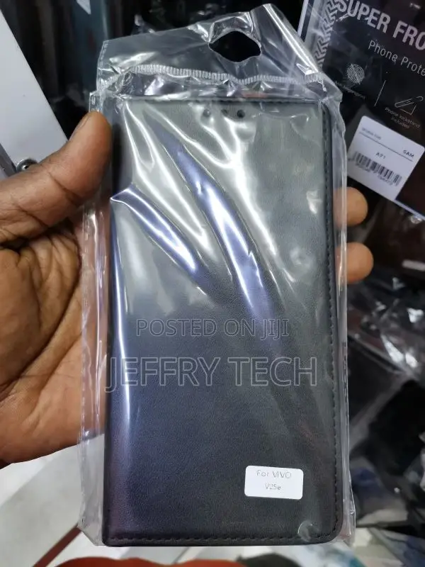 Case for Vivo V25 5G / V25e Flip Cover Premium PU Leather Ma