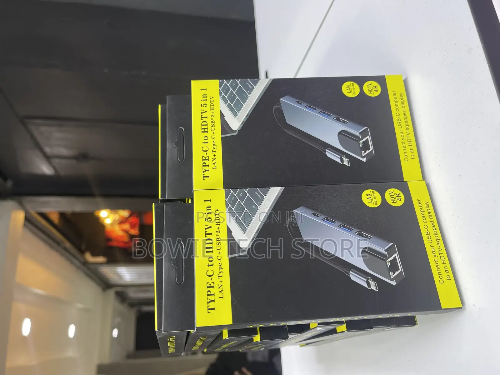 Type-C to HDTV 5 in 1 Hub