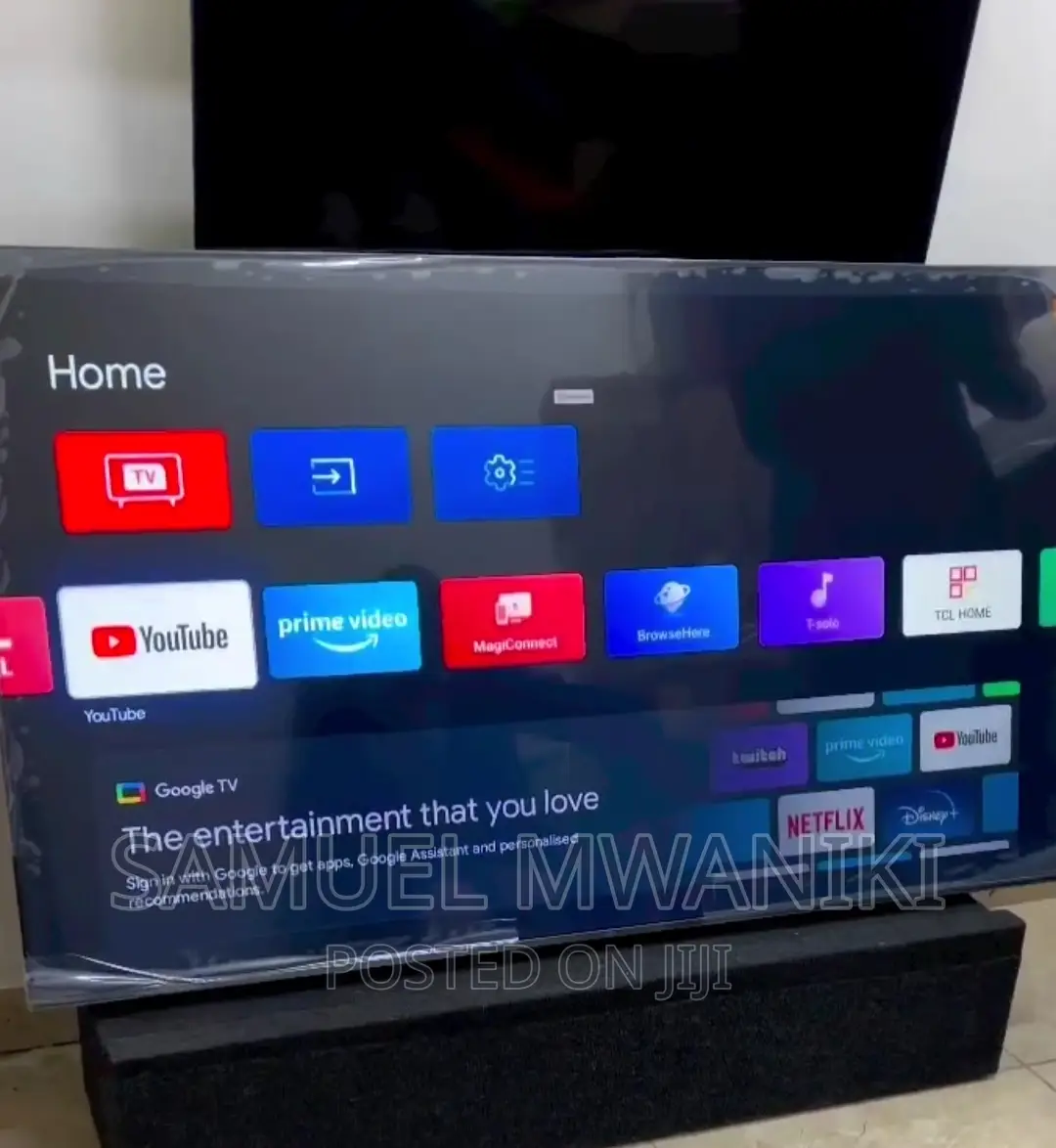 TCL 65'' Qled Gaming Tv Uhd HDR New Model 65c655