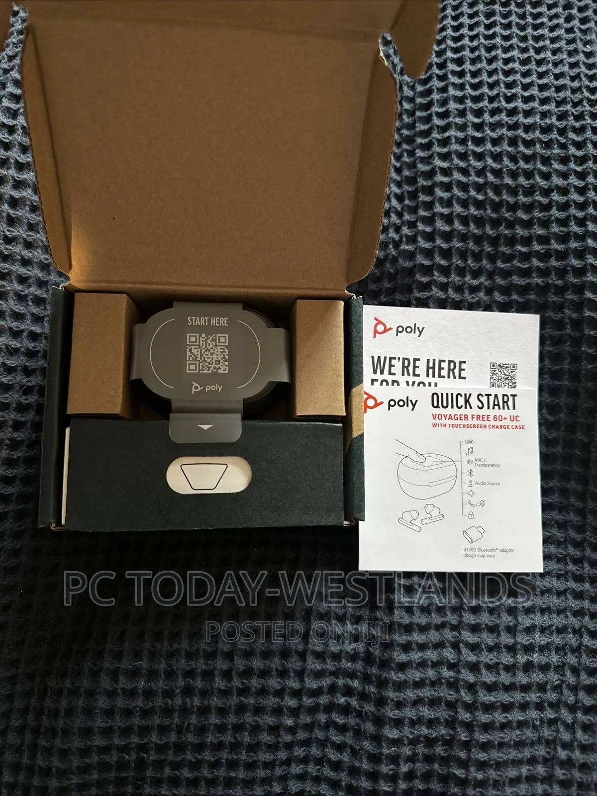 Poly Voyager Free 60+ UC Wireless Earbuds USB-A Dongle