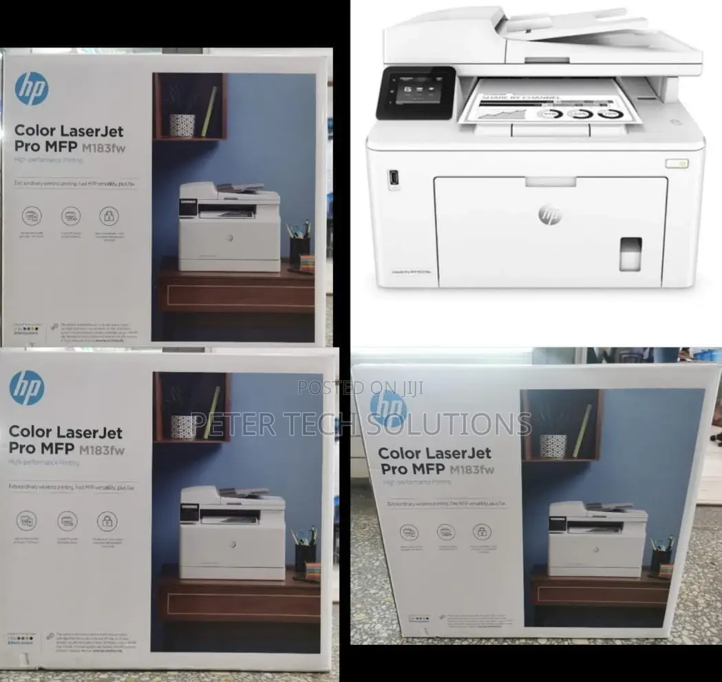 HP Laserjet M183FW Color Laser Printer