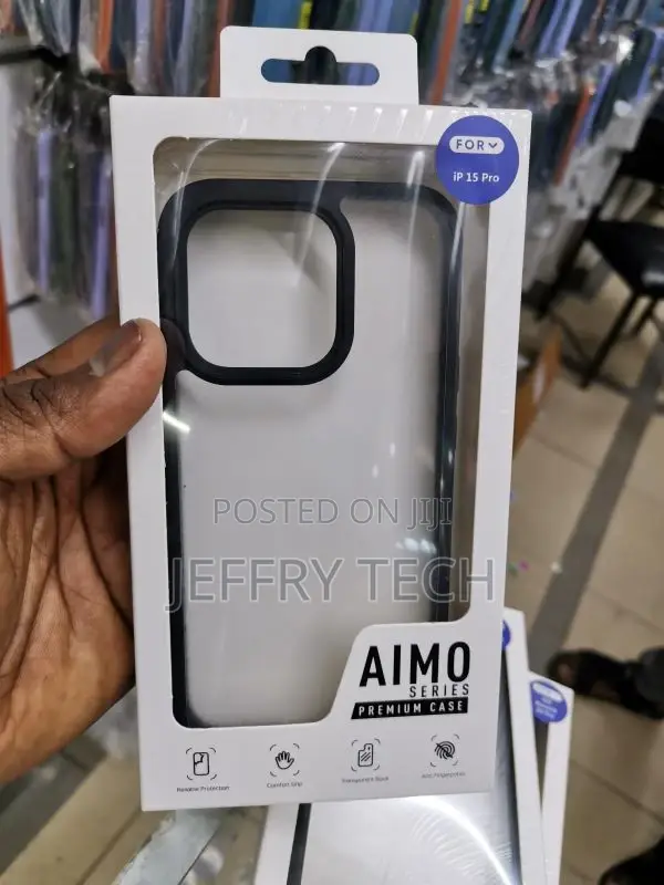 iPhone 15 PRO Dux Ducis Aimo Hybrid Case - Black
