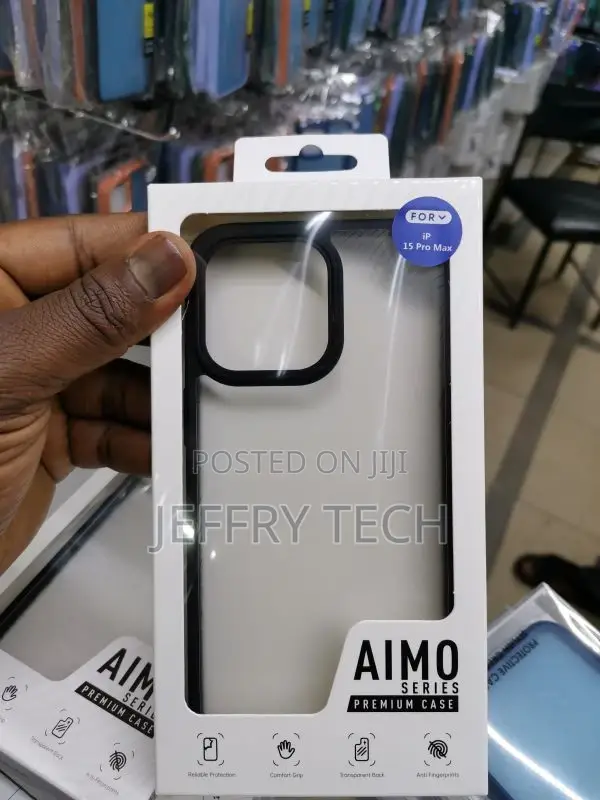 Aimo Series Back Cover for iPhone 15 Pro Max
