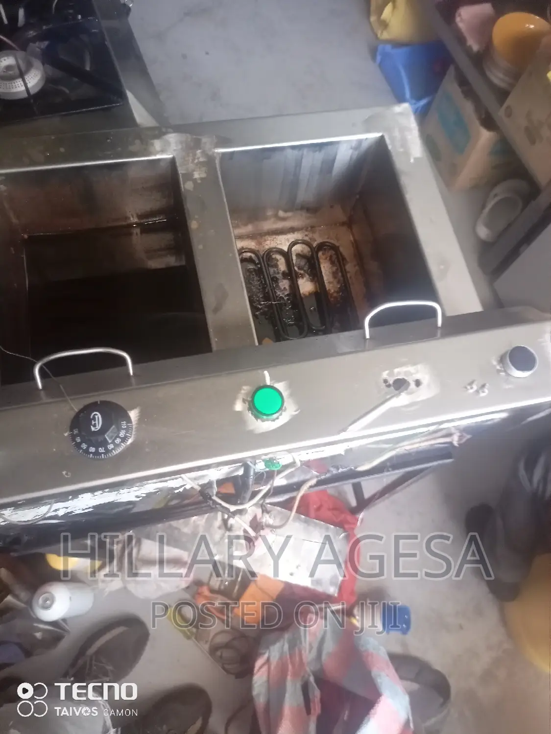 Electric Deep Frier Wiring and Service