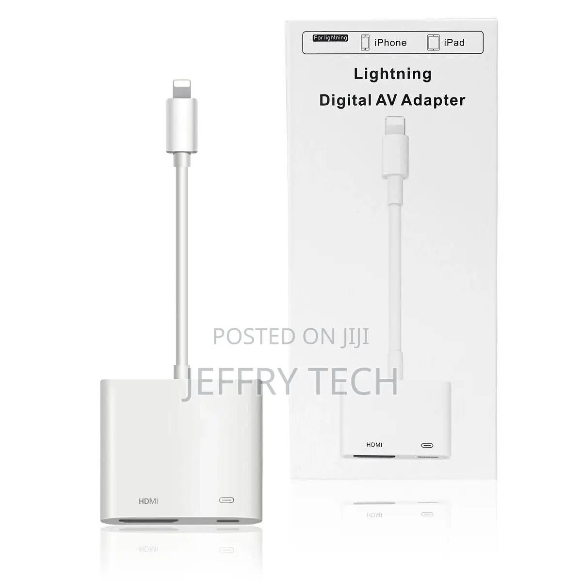 8-Pin to HDMI Digital TV AV Adapter for iPhone 13 12 11,iPad