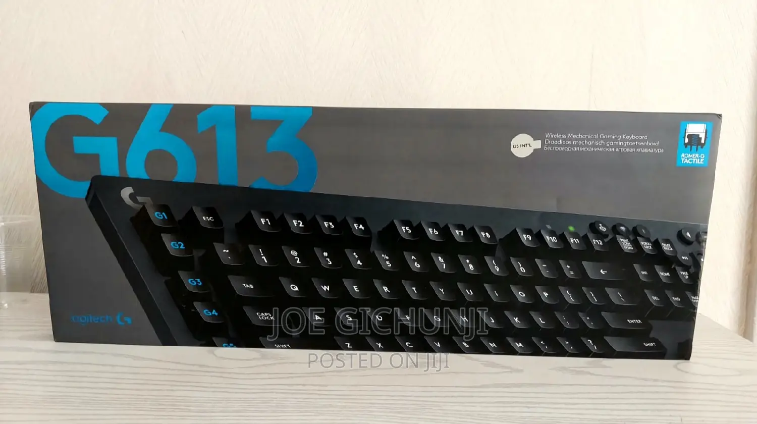 G613
Wireless Mechanical Gaming Keyboard