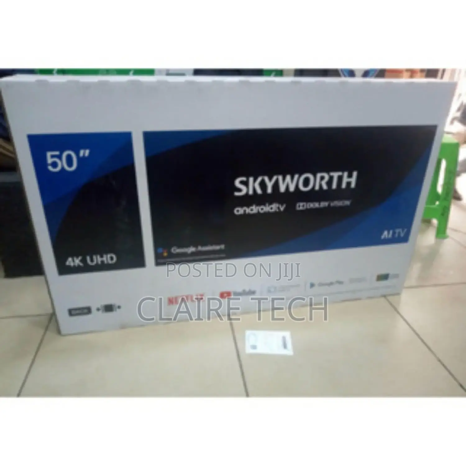 Skyworth 50 Inches Smart Android Frameless
