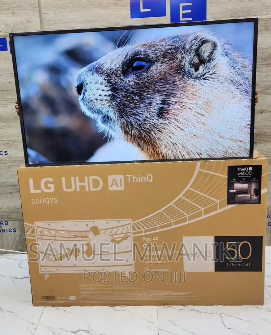 Lg 50" Ultra Hd Smart Tv, Youtube, Netflix New Model 2023