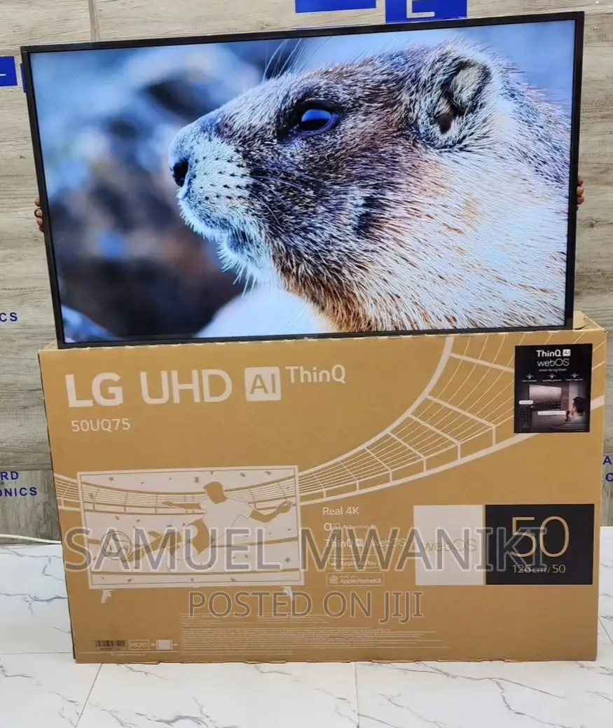 Lg 50" Ultra Hd Smart Tv, Youtube, Netflix New Model 2023