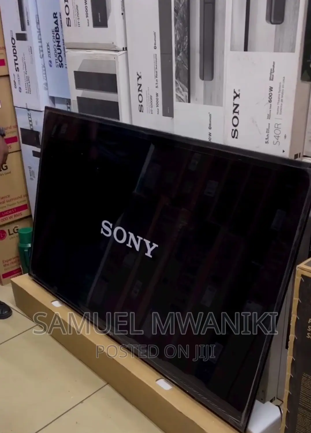 Sony 65" Uhd With HDR Smart Tv (Google Tv) New