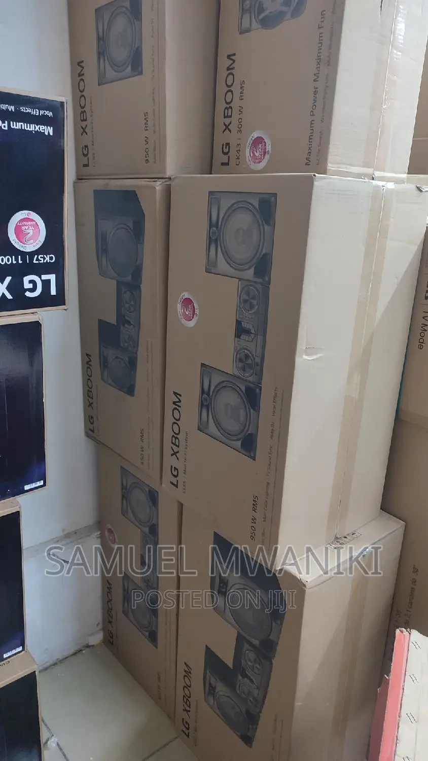 Lg 950w Xboom Hi-Fi System Multi Color Lighting Cl65