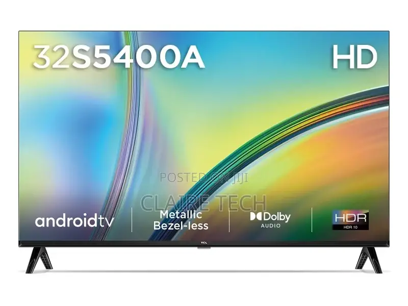 TCL 32s5400af,32 Inch Frameless Smart Android TV Bluetooth