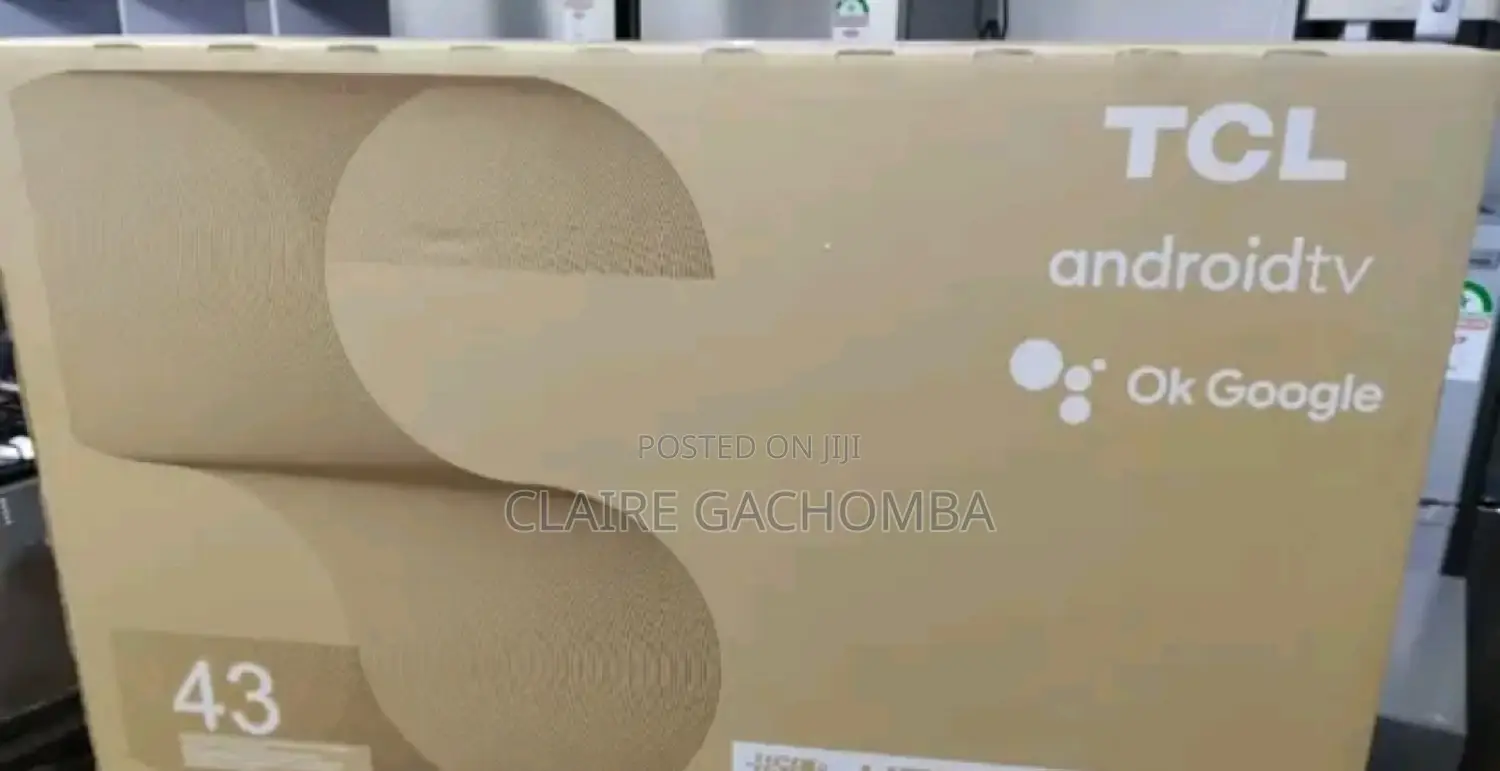 TCL 43inch Smart Android Netflix, Youtube Inbuilt Wifi