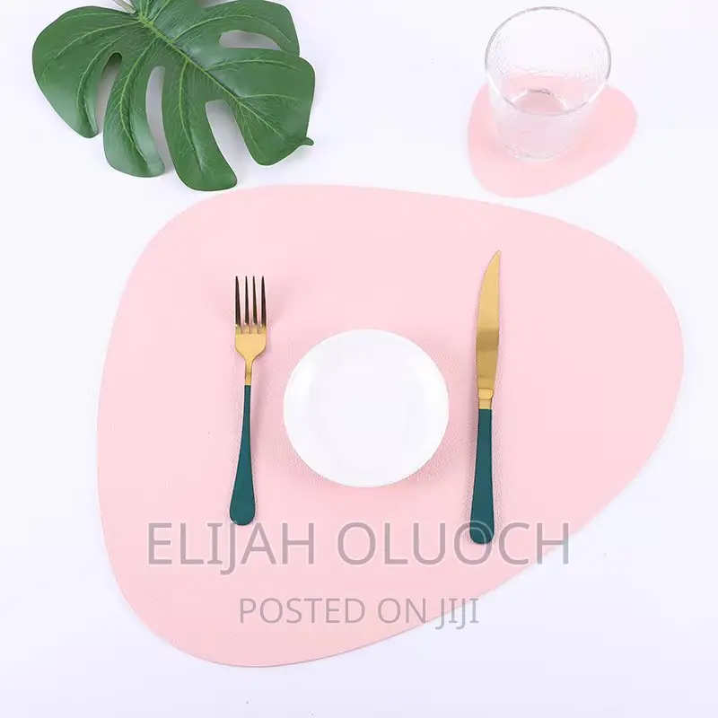 12PCS Leather Table Mat