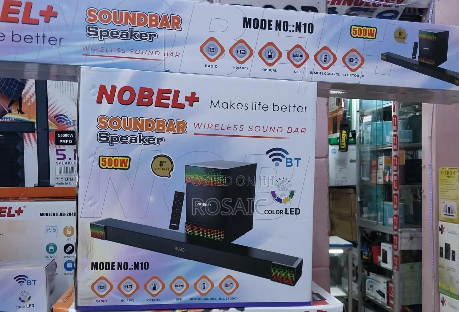 Nobel Soundbar 500watts