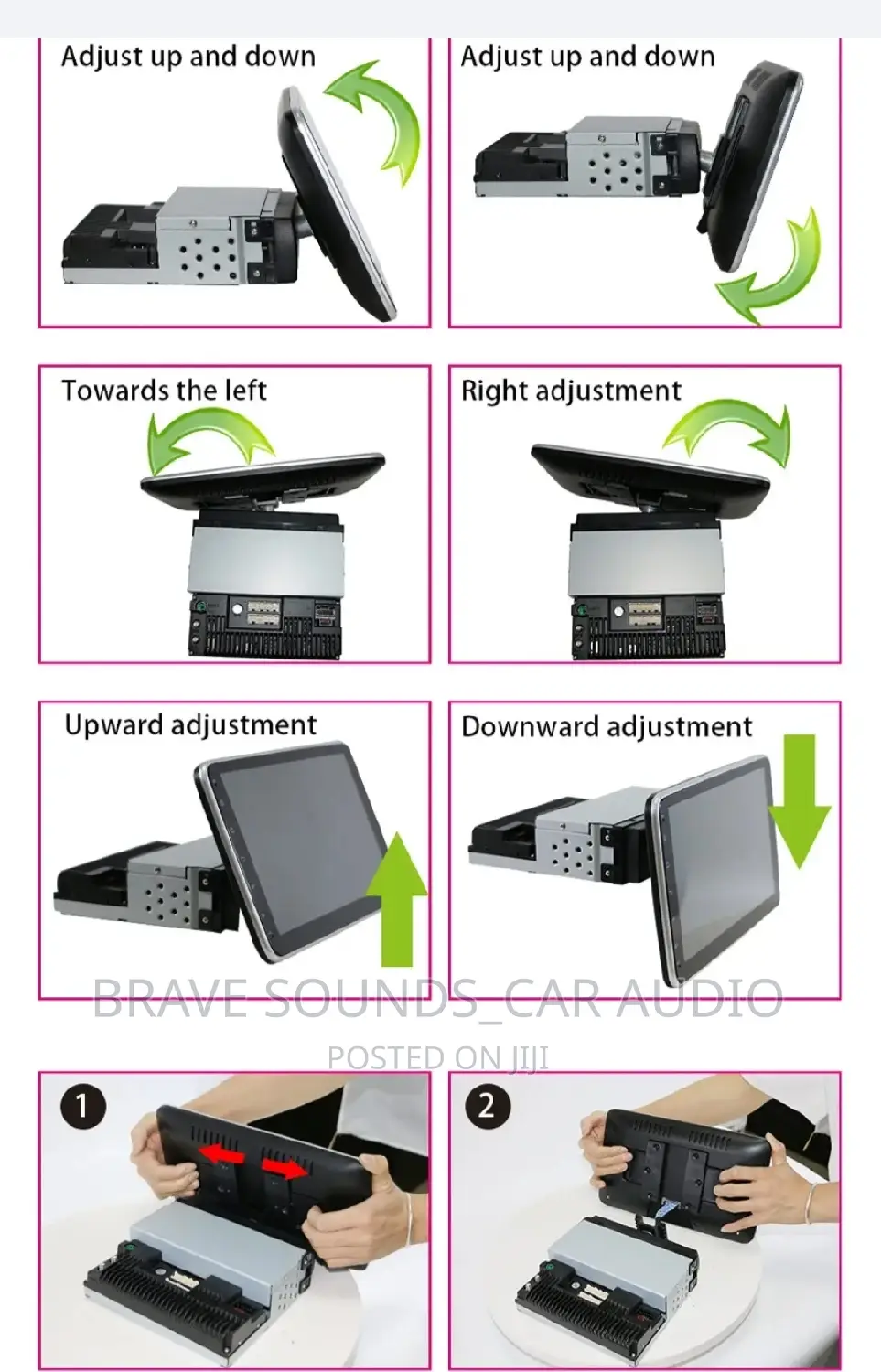 Single Din Rotary Android Radio 9 Inch