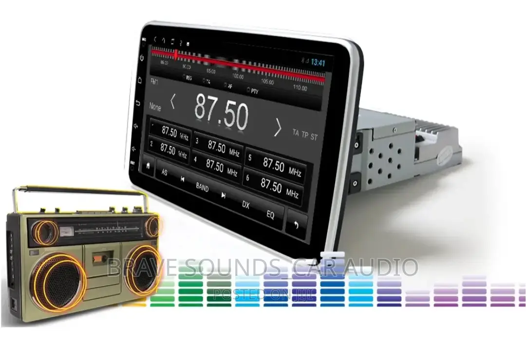 Single Din Rotary Android Radio 9 Inch