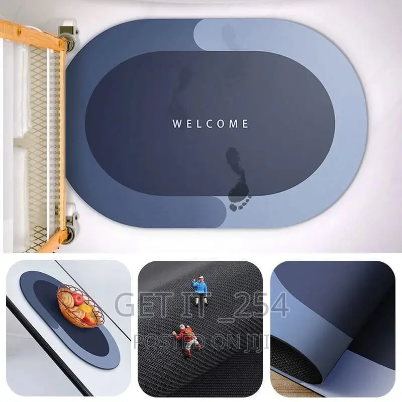 Super Absorbent Antislip Bathroom Mat Size 57*38cm