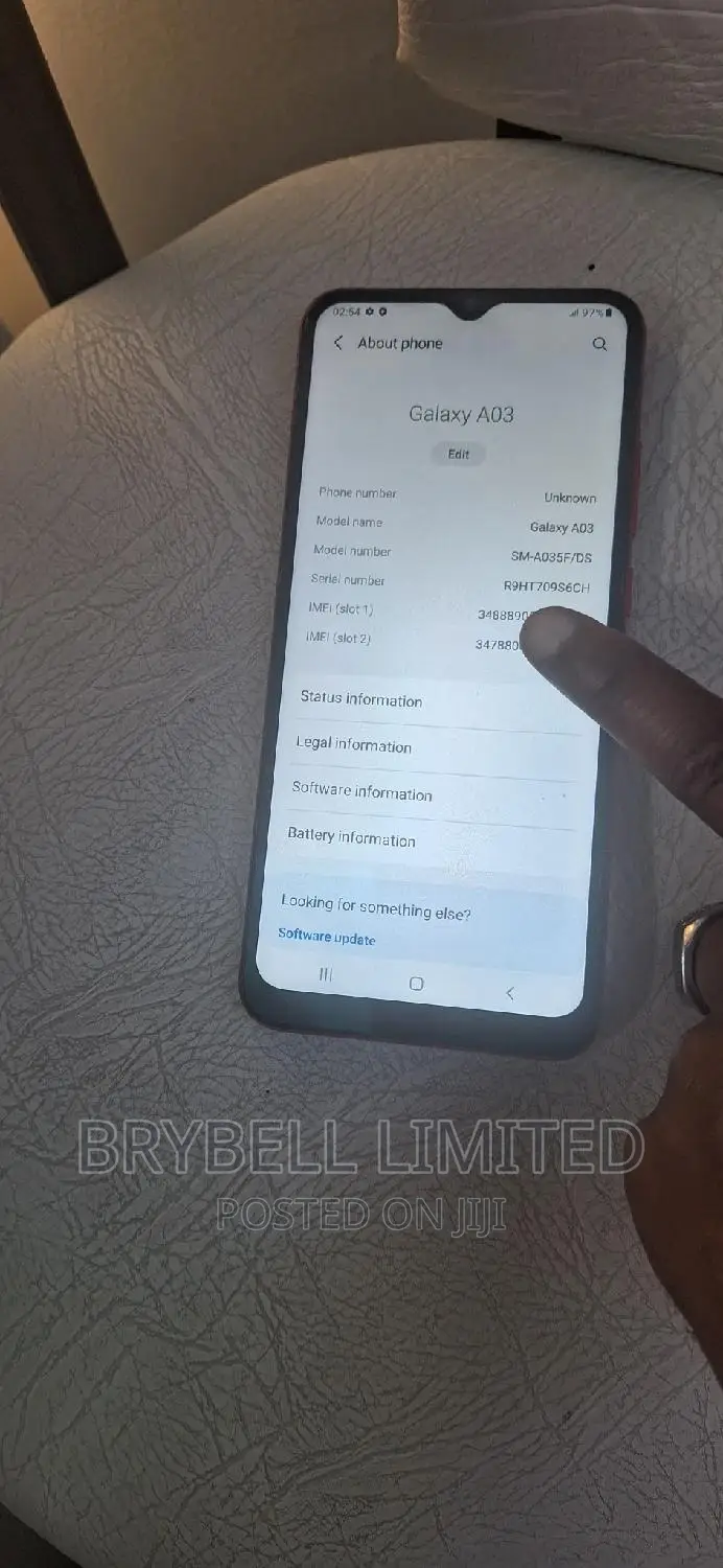Samsung Galaxy A03 32 GB Red