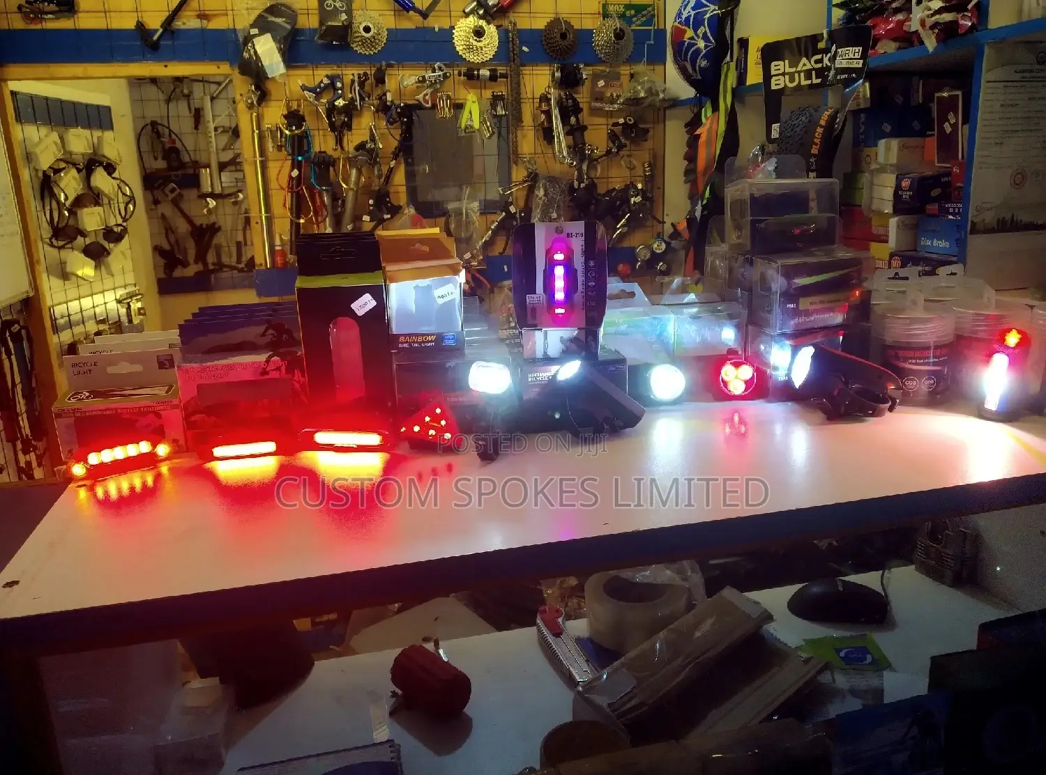 Multiple Bicycle Lights (Front and Rear)