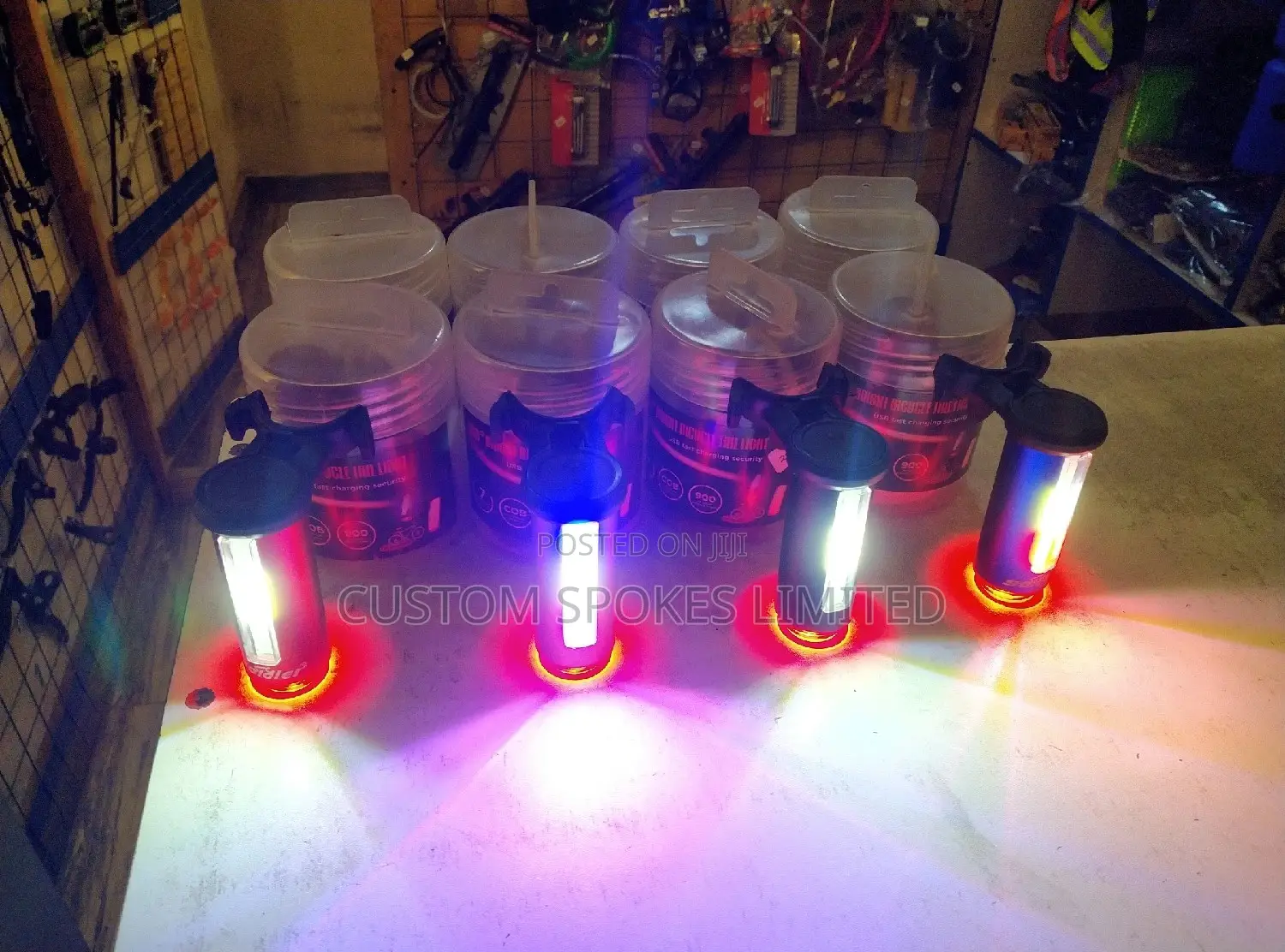 Bright Rechargeable Taillight