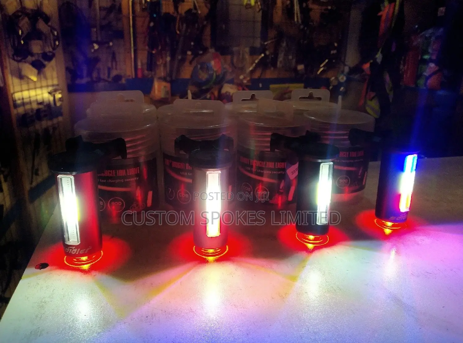 Bright Rechargeable Taillight