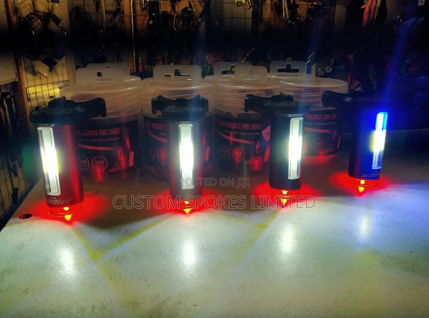 Bright Rechargeable Taillight