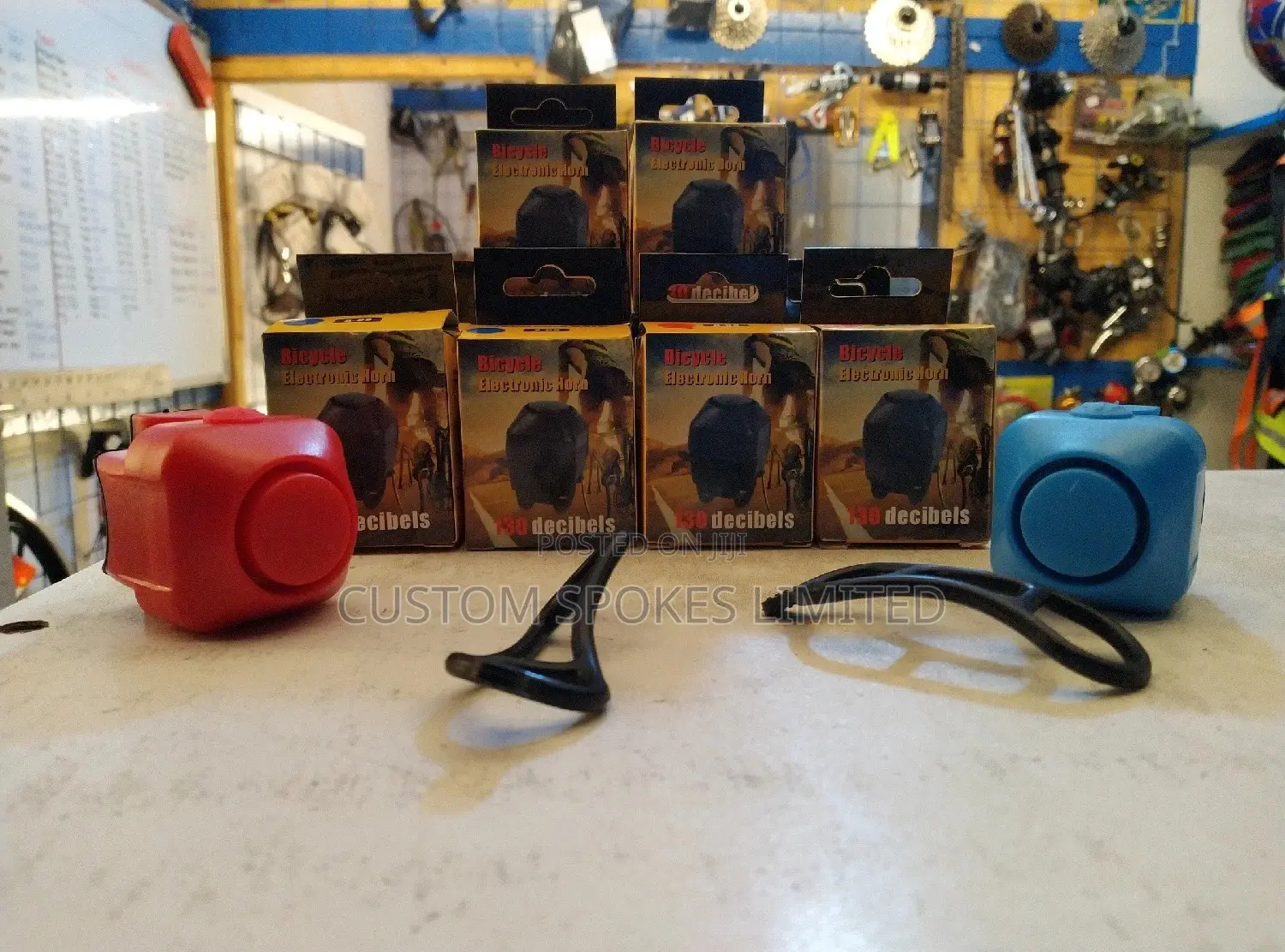 130 Decibel Loud Bike Horn (Car Sound Included)