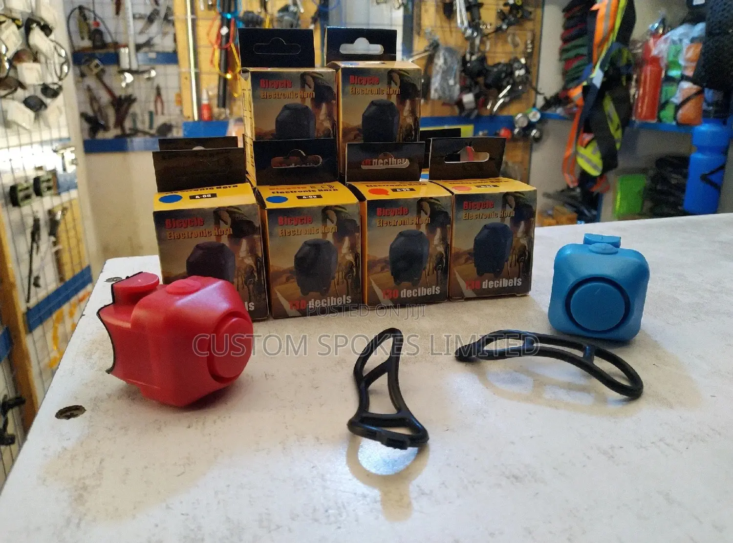 130 Decibel Loud Bike Horn (Car Sound Included)