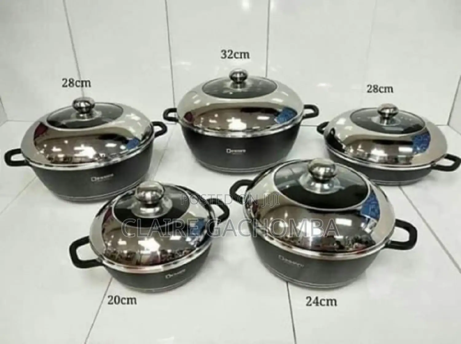 Cookware! Dessini 10pcs Nonstick Cookware